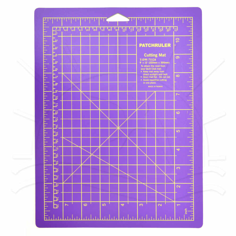 Base de Corte Patchruler Roxa - 22x30cm