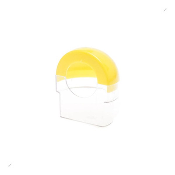 Comedouro para Pássaros Roller Tudo Pet Amarelo