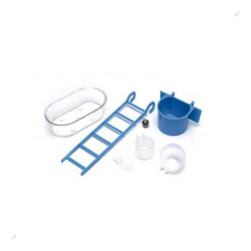 Kit Vida Pássaros Periquito Azul TudoPet