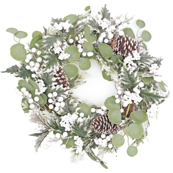 Encontraproduto.com.br - GUIRLANDA FOLH FRUTA PINHAS 50cm C/1 UN 1007857