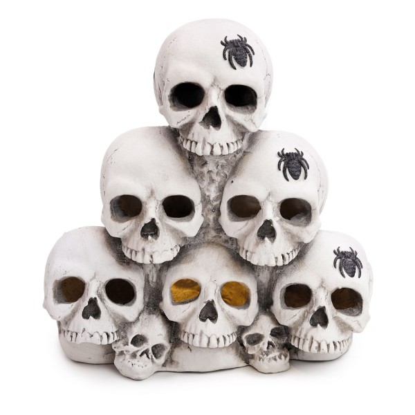 Cranio Da Morte Decorativo Halloween 32x32x14cm 29004882