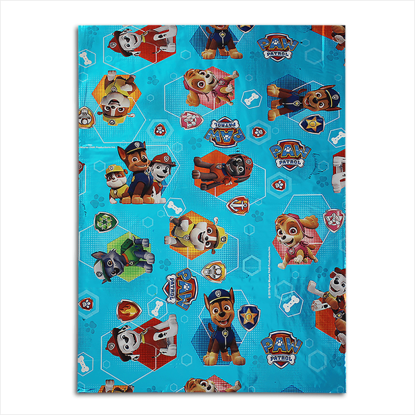 Saco de Presente Laminado Personagens 30x44 cm - 40 unidades