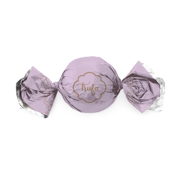 Encontraproduto.com.br - Embalagem Para Trufas e Bombons Trends Lavanda 14,5x15,5cm (12500146) Com 75 Unidades CROMUS