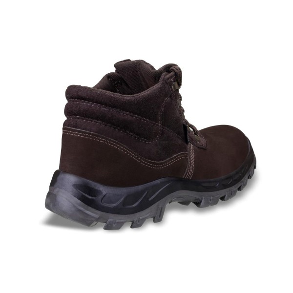 Encontraproduto.com.br - Botina couro nobuck Marrom Xploro Plus BRACOL