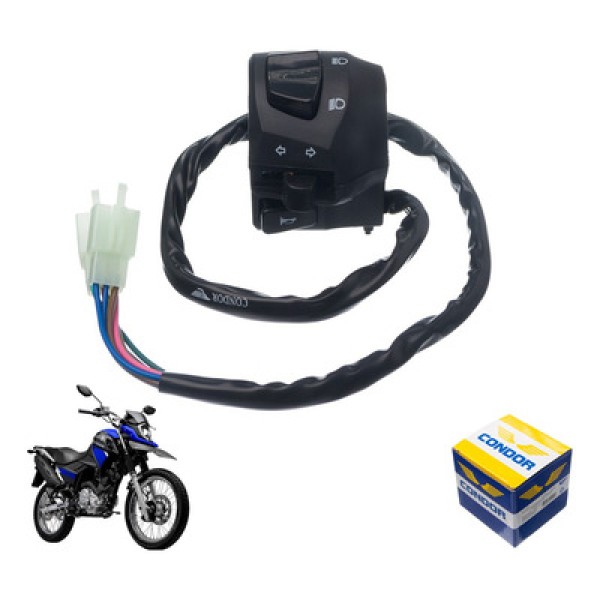 Encontraproduto.com.br - Conj. Inter. Luz Condor L.esquerdo Xtz Crosser 150 15/16