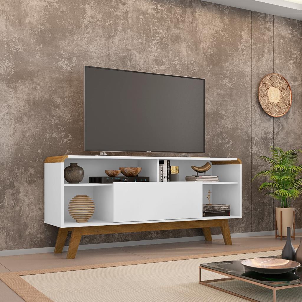 Rack para TV até 55 Polegadas 1 Porta Lazuli Bechara