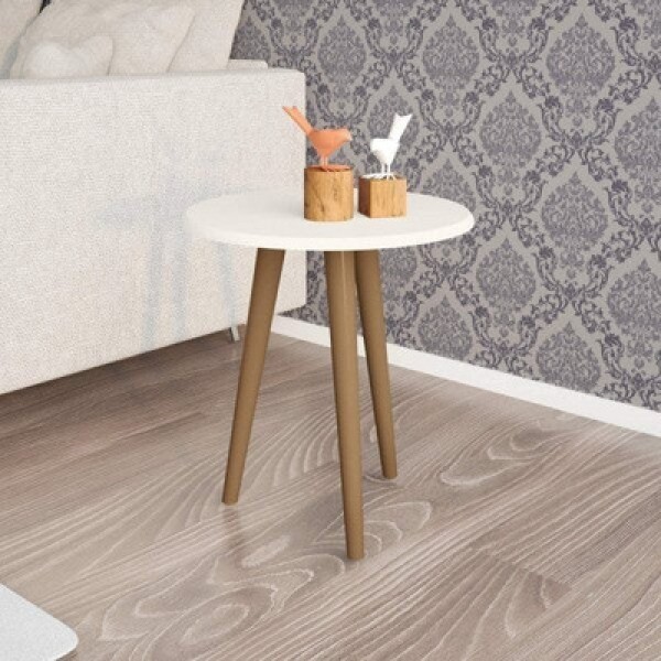 Encontraproduto.com.br - Mesa Lateral Retrô Brilhante Bechara
