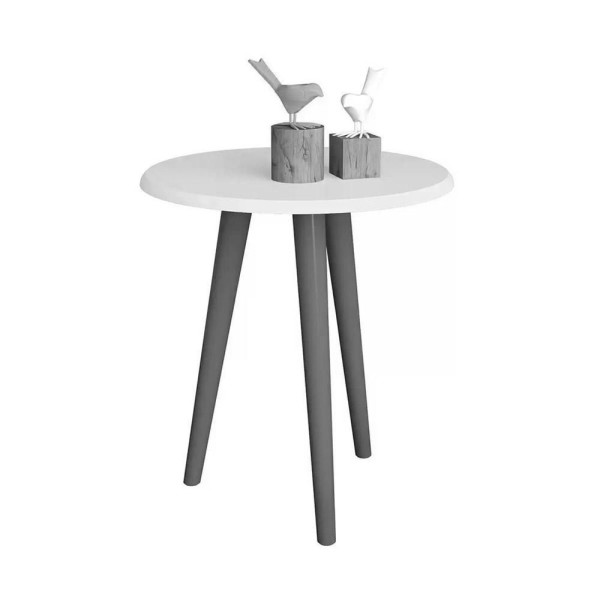 Encontraproduto.com.br - Mesa Lateral Retrô Brilhante Bechara