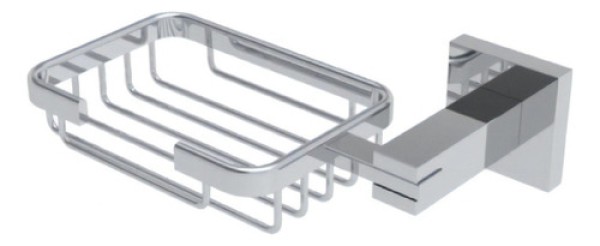 Saboneteira Metalplas Square Armada Cromado 61513