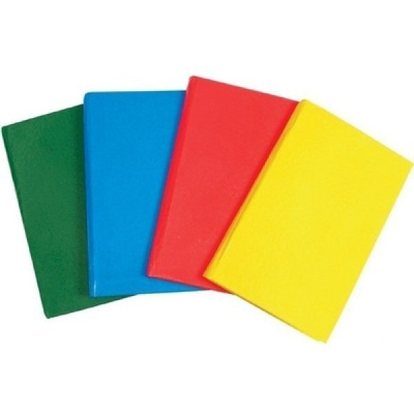 Caderno Linguagem Brochura Capa Dura 1/4 48Fls Vermelho Foroni