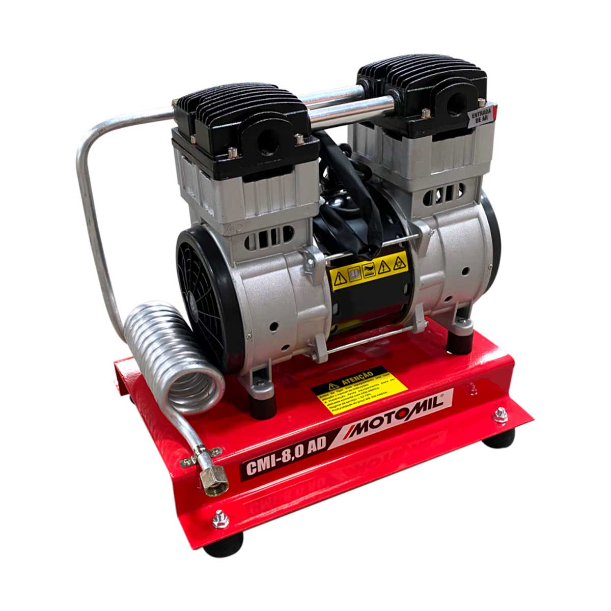 Encontraproduto.com.br - Compressor de Ar Motomil CMI8.0/AD 1350W Monofásico 220V