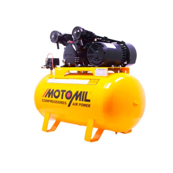 Compressor de Ar Motomil CMV-10PL 9 pcm / 100 psi 2CV 100L  Monofásico