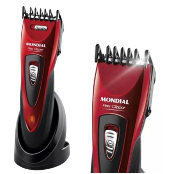 Encontraproduto.com.br - Cortador De Cabelo Flex Clipper Mondial: Bateria Potente