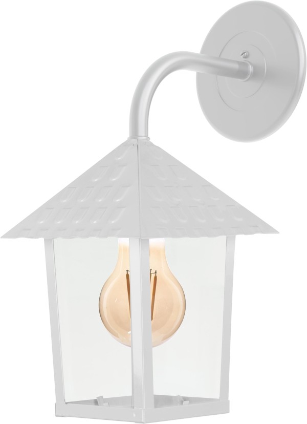Encontraproduto.com.br - Arandela Parede Jabuti Bola Globo Sala Cama Prata + Lâmpada