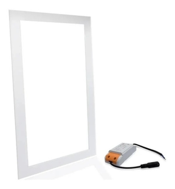 Painel LED Slim de sobrepor quadrado 20x20 18W branco Blumenau - 80806004