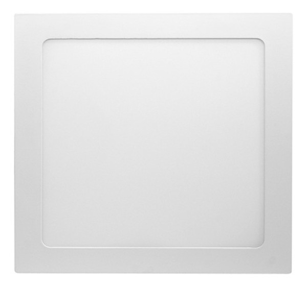 Painel de Embutir LED Slim Quadrado 24W 4100K 295x295x15mm Blumenau
