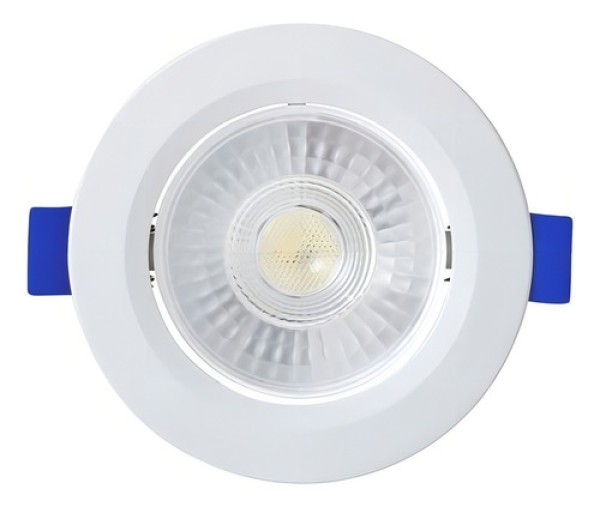 Spot Led Slim Redondo 8w Bivolt 3000k Luz Amarela Cor 3000K BRANCO QUENTE 110V/220V
