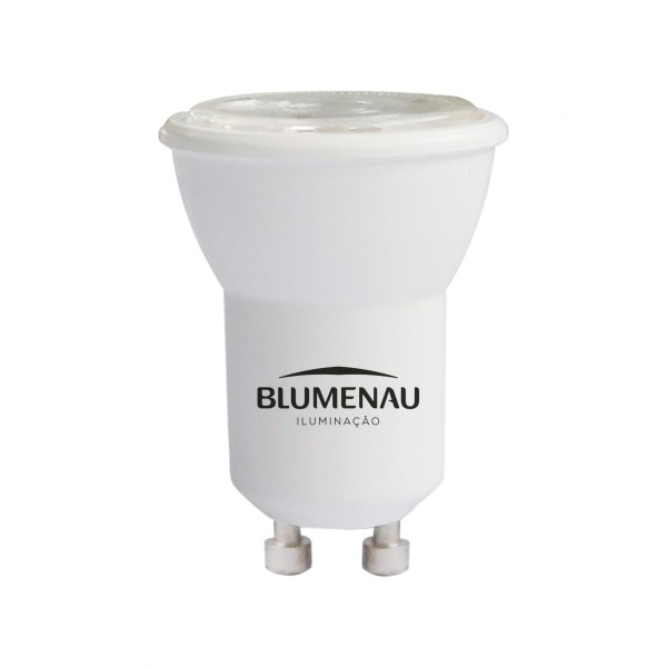 Lâmpada Led Dicroica Mini 3,5w Biv. 36g 2700k 210lms IP20 Ref.02351132 - Blumenau