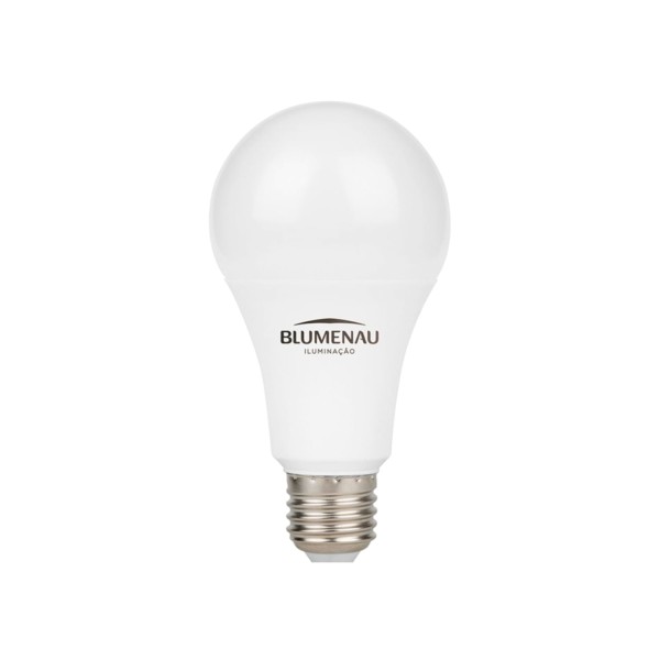Lâmpada LED A60 E27 - 9W 810Lumens 100-240V 3000K - Blumenau