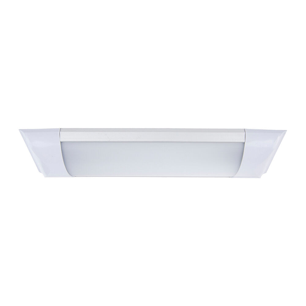 Luminária Led de Sobrepor Slim 9W 3000K Bivolt Branco Luz Amarela Blumenau