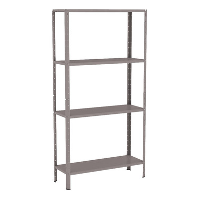 Estante Aço 4 Prateleiras Eaf006 Cinza