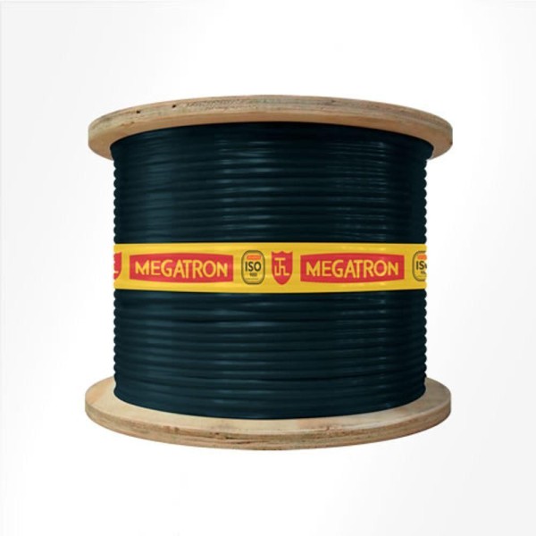 Encontraproduto.com.br - Cabo De Rede Lan Ftp Cat.5e 4px24awg Dupla Capa Para Uso Externo 305 Metros 100% Cobre Preto - Dv
