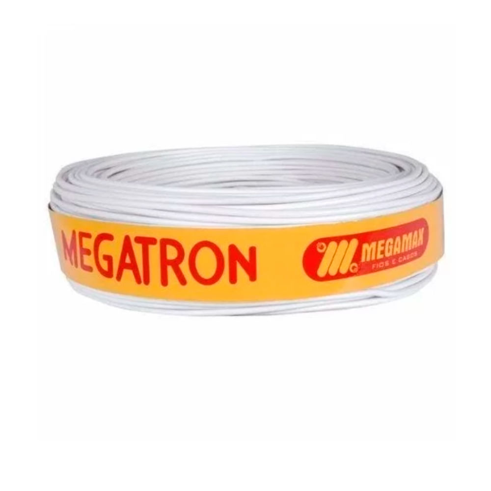 Rolo De Fio Flexivel 1.5mm 100 Metros Megatron Cabo 1,5 100m Cor Da Cobertura Amarelo