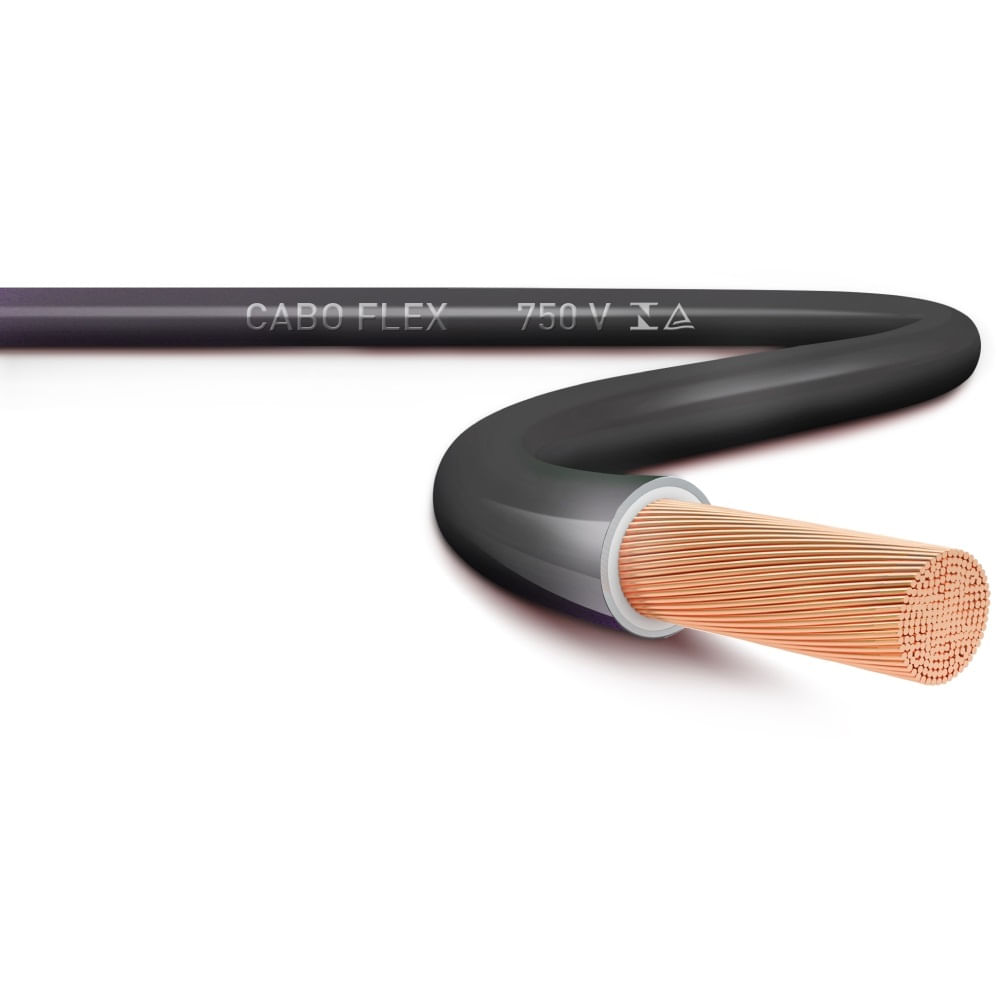 Fio Flexivel Cabo 1,5mm 750v Megatron Rolo 100 Metros