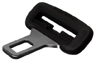 Fivela Lingueta para Cinto de Segurança Universal 22mm Preto Ajustável Ideal para Reposição