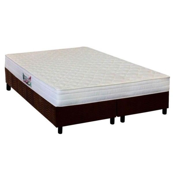 Encontraproduto.com.br - Cama Box Queen: Colchão Anatômico Herval Ag65 Frontier+base