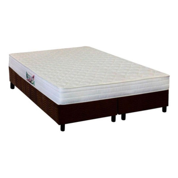 Encontraproduto.com.br - Cama Box Queen: Colchão Anatômico Herval Ag65 Frontier+base