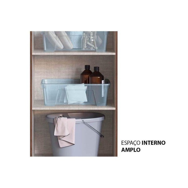 Encontraproduto.com.br - Armário Multiuso Juvenil édez Ph1711 C/ 2 Portas Nogueira - Herval