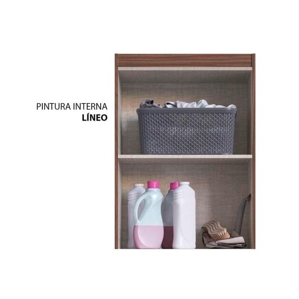 Encontraproduto.com.br - Armário Multiuso Juvenil édez Ph1711 C/ 2 Portas Nogueira - Herval