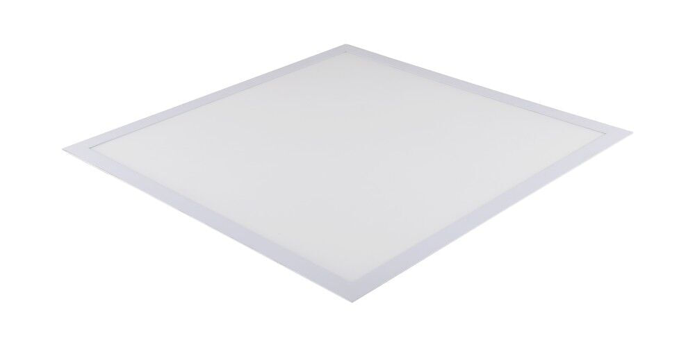 Painel LED Embutir 6W 3000K Quadrado Luz Amarela Vitralux
