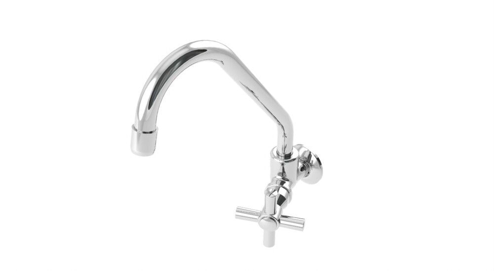 Encontraproduto.com.br - Torneira de Parede para Cozinha Hidrofama 1167 C31 1/2