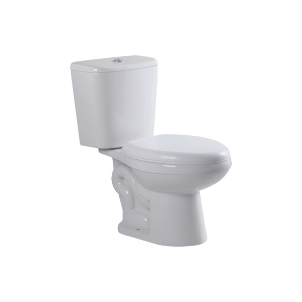 Encontraproduto.com.br - Kit Vaso Sanitário com Caixa Acoplada Atenas Acionamento Duplo 3/6L Branco Addra