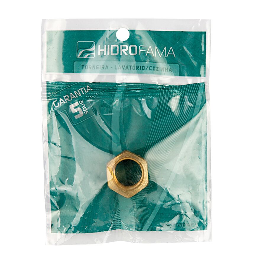 Encontraproduto.com.br - Bucha de Redução Latão Hidrofama 3/4
