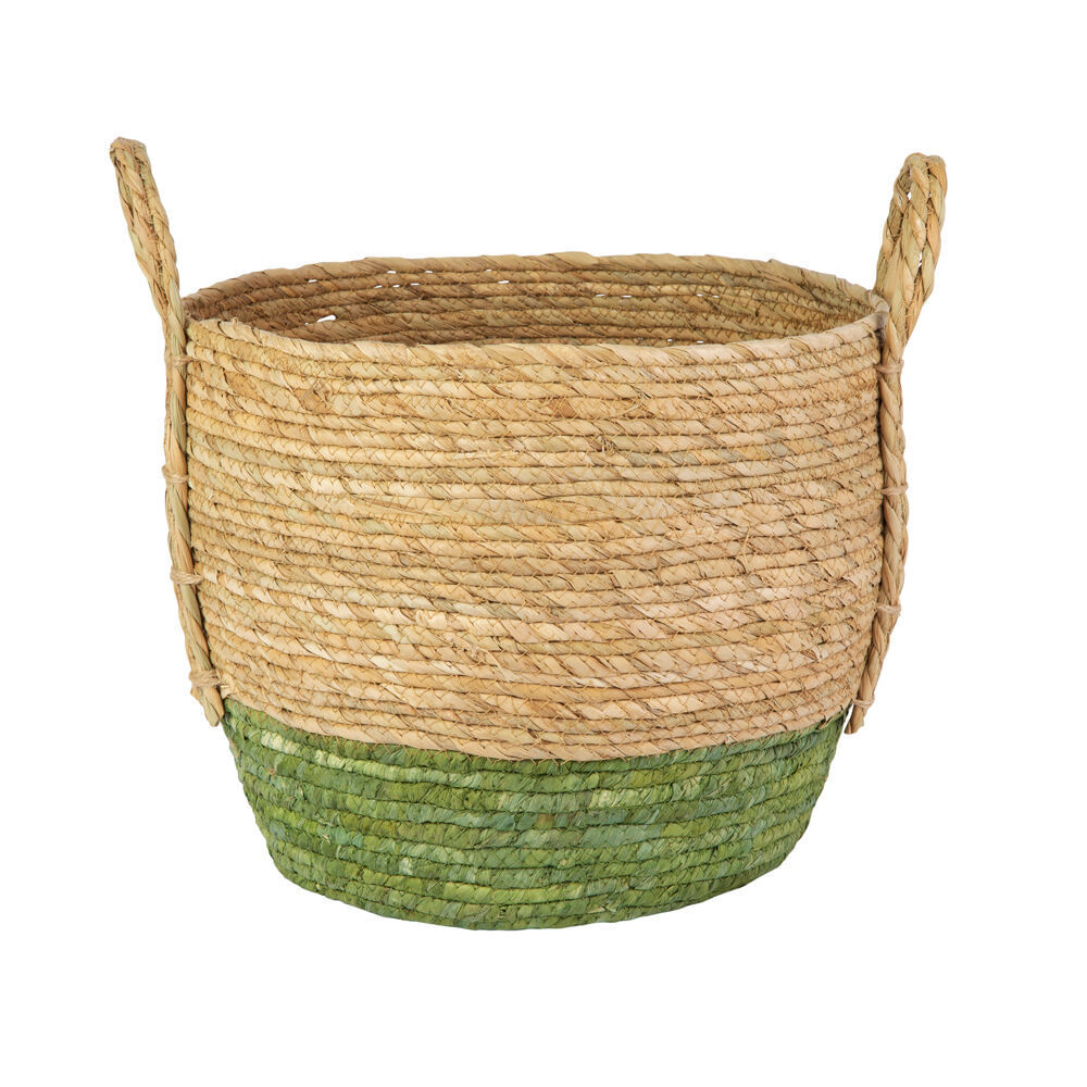 Cesto Organizador Lima Verde 32x32x29cm Casa&ideia
