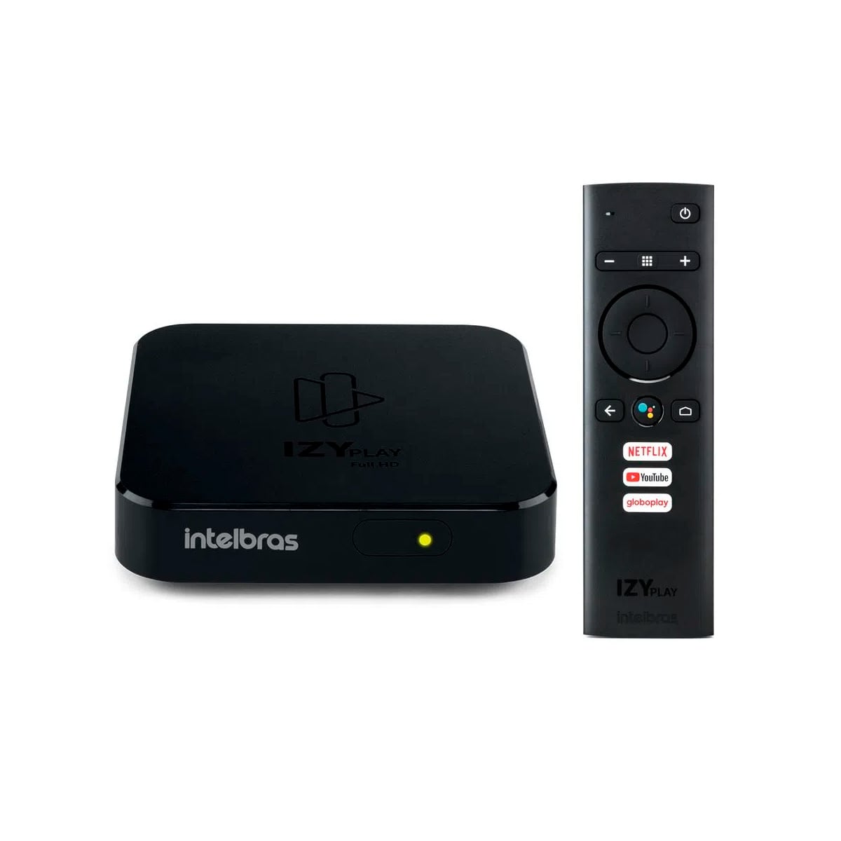 Encontraproduto.com.br - Smart Box Intelbras Android Tv Izy Play Preto Bivolt