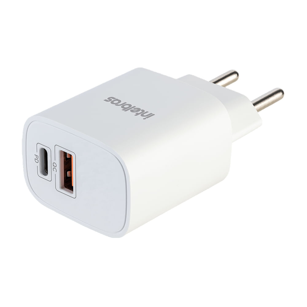 Encontraproduto.com.br - Conversor Ac/dc Fonte Usb Ec 11 Power 20w Intelbras Cor Branco