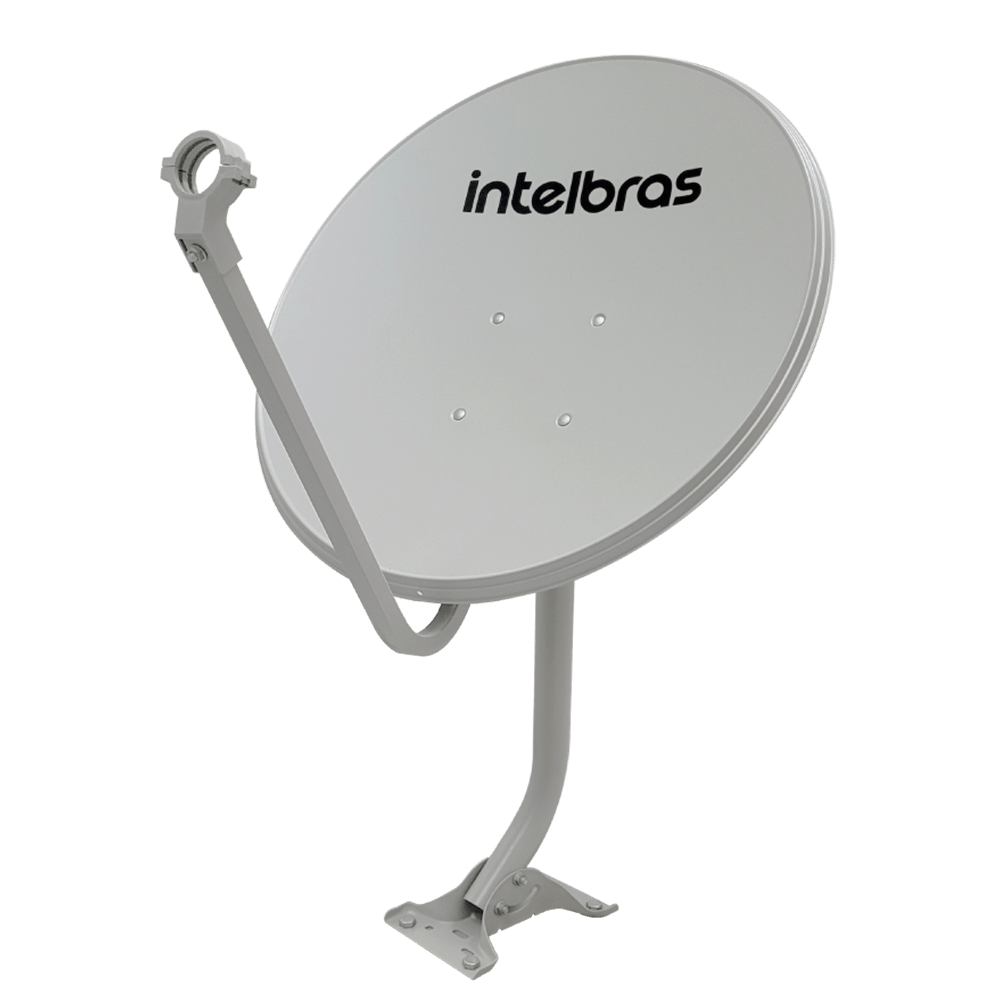 Encontraproduto.com.br - KIT Parabólica Digital Intelbras SAT 800 (Banda KU)
