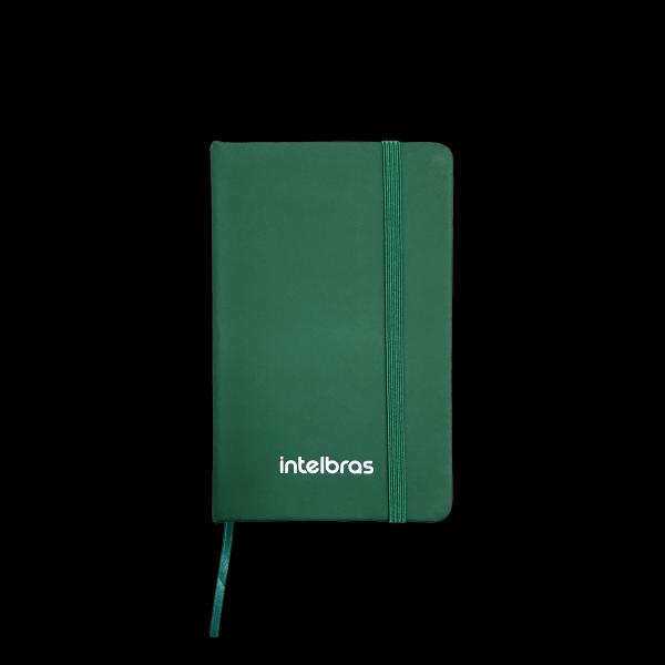 Caderno anotações 14x9cm Intelbras
