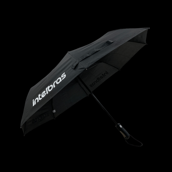 Encontraproduto.com.br - Guarda-chuva abre/fecha automático preto Intelbras