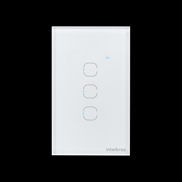 Encontraproduto.com.br - Interruptor Smart Zigbee Touch 3 Branco Ezs 1003 4850051