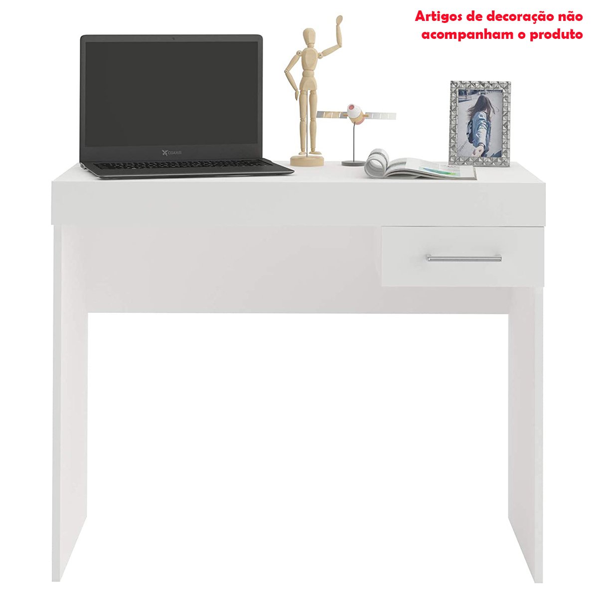 Encontraproduto.com.br - Mesa Notebook Artely Com Gaveta Cooler Cor Branco