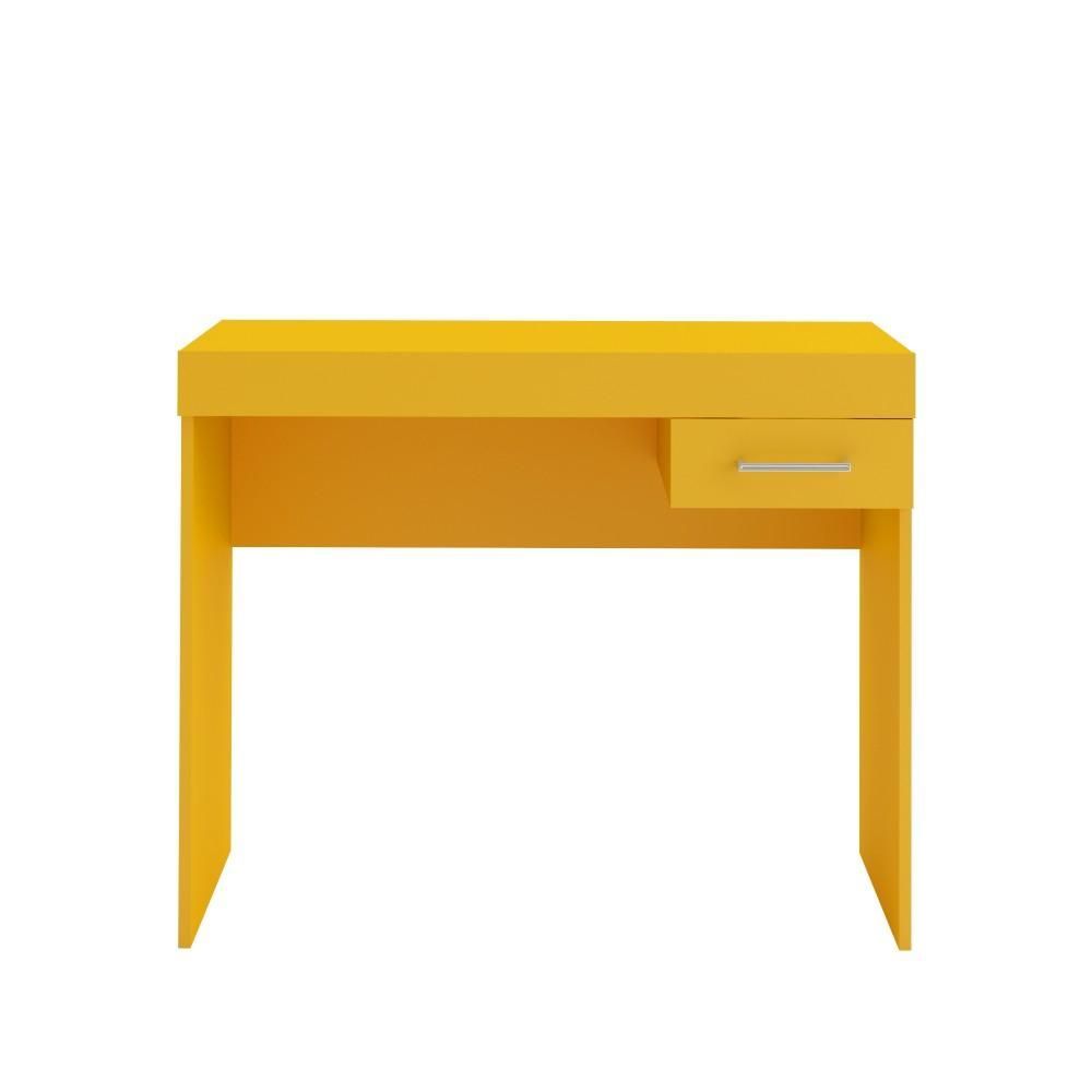 Encontraproduto.com.br - Mesa Para Notebook Cooler Com 1 Gaveta Artely Amarelo