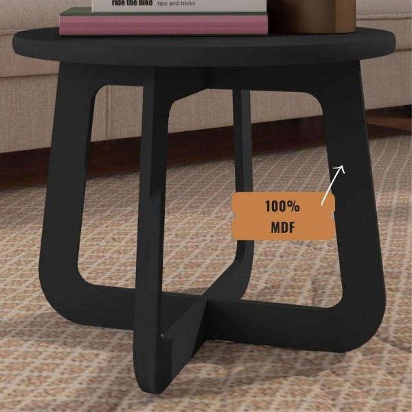 Encontraproduto.com.br - Mesa De Centro Jasmin Off White/carvalho - Artely Móveis