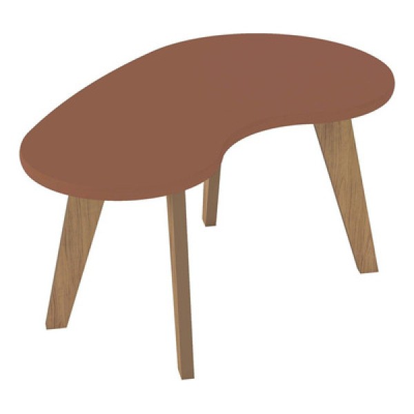 Encontraproduto.com.br - Mesa de Centro Artely Orgânica Terracota