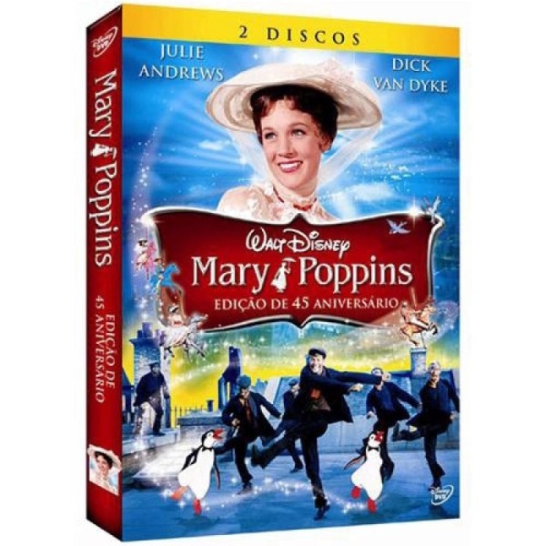 DVD Mary Poppins - Edição de 45º Aniversário