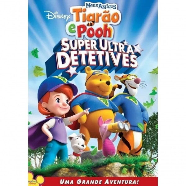 Dvd Meus Amigos Tigrão E Pooh - Super Ultra Detetives